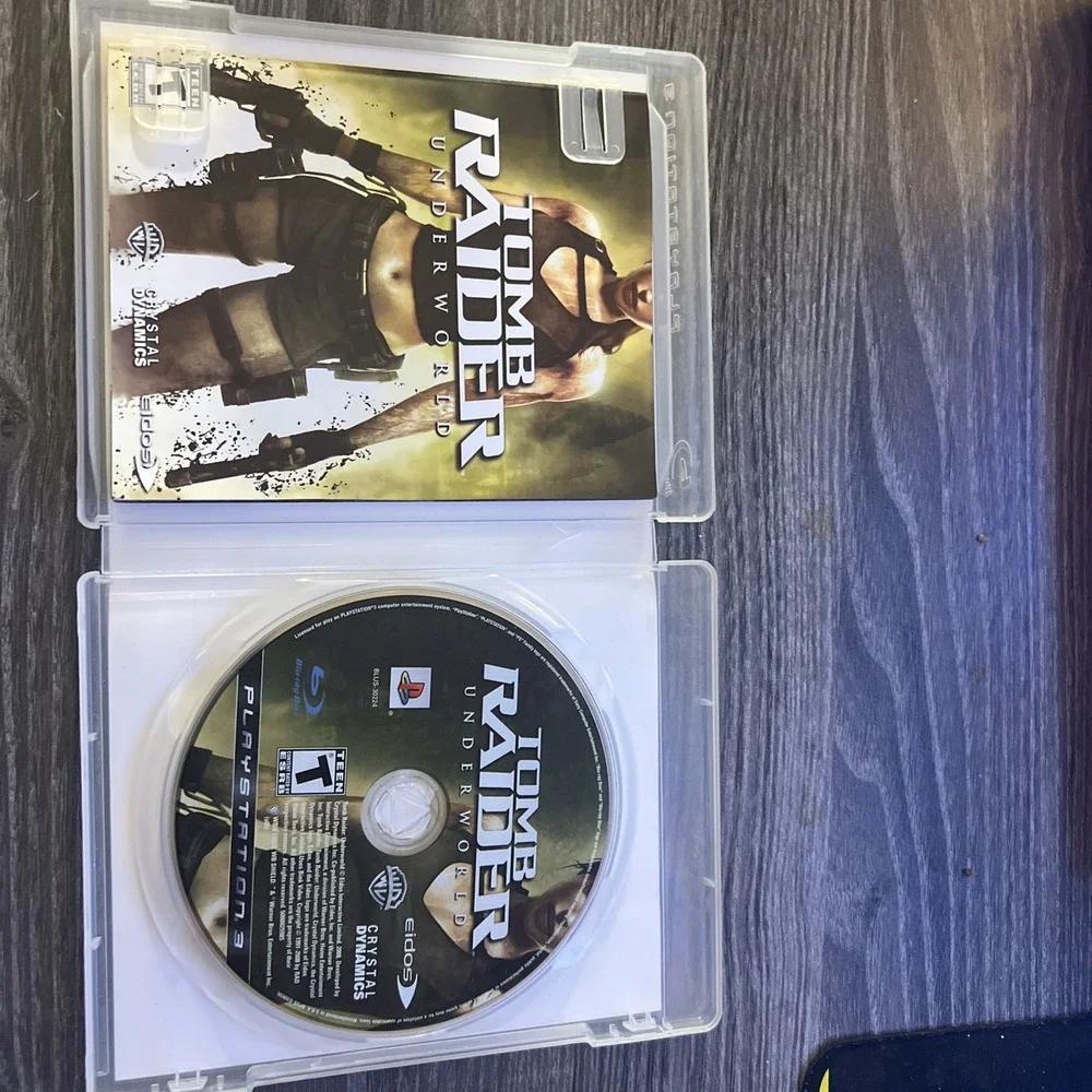 Tomb Raider: Underworld (Sony PlayStation 3, 2008) PS3 CIB Complete w Manual